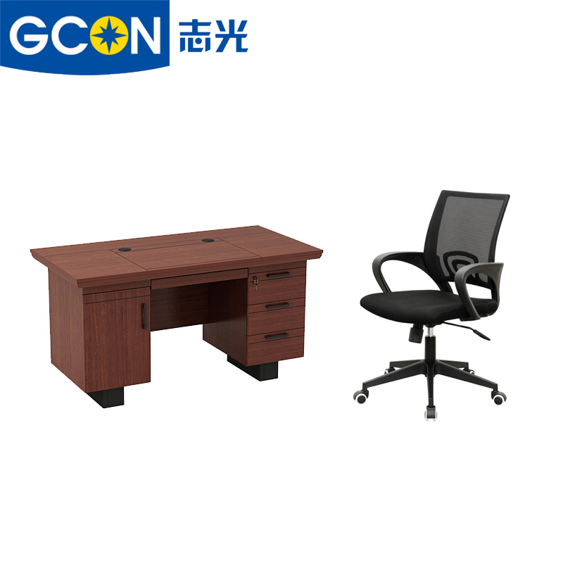GB155A-14办公桌+GSA002职员椅